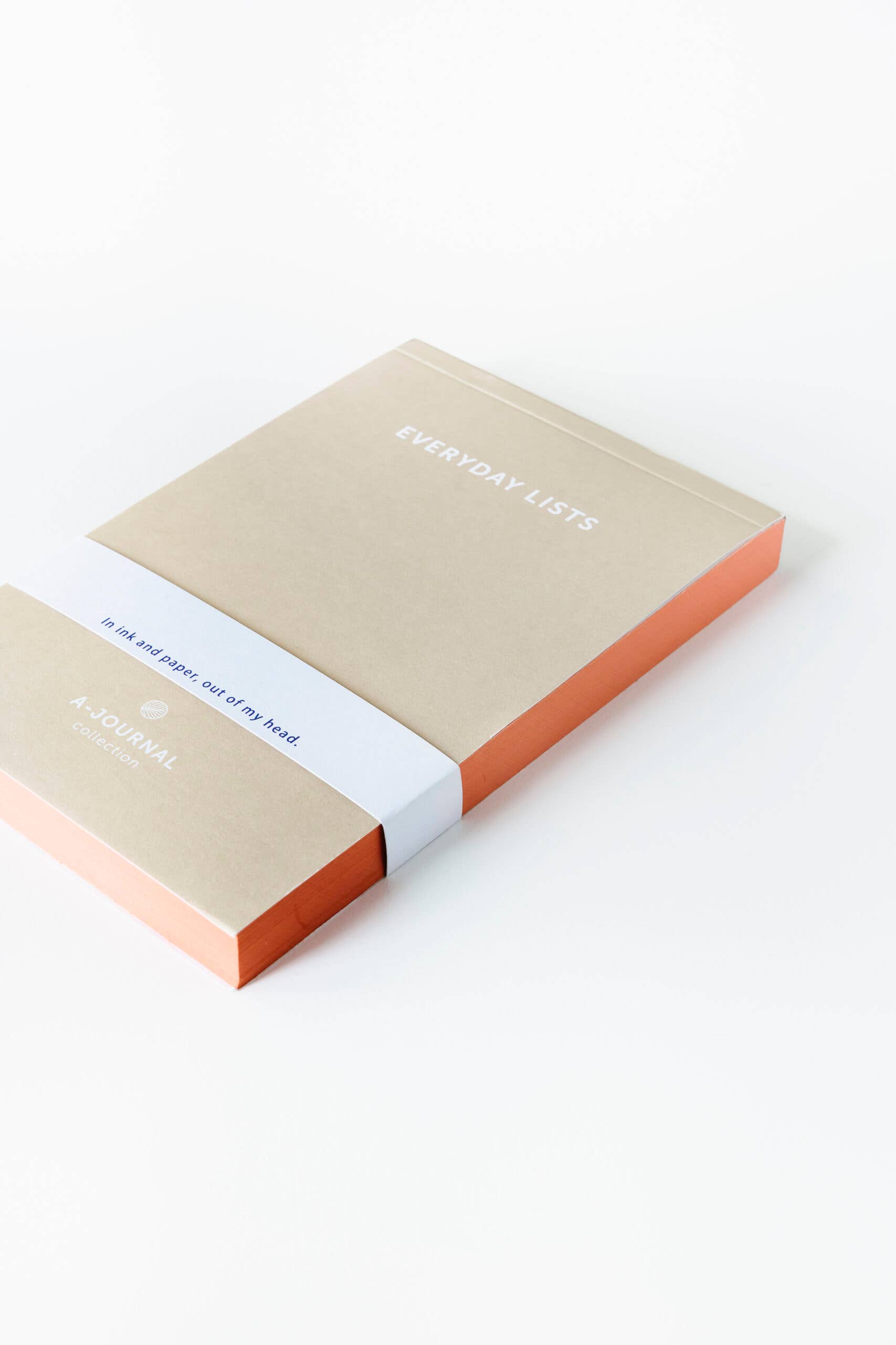 A-Journal Notepad Beige for wholesale on Faire1