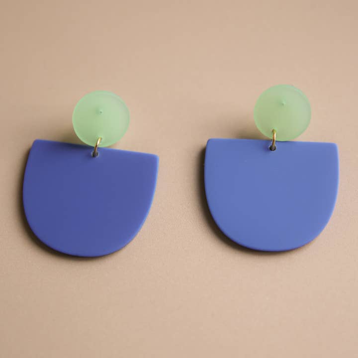 Claudia Nabholz - Wholesale Sieraden - Heren - Ivy Blue oorbellen