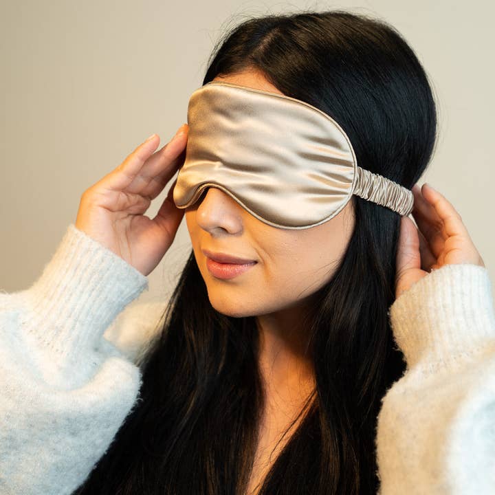 Blissy - Wholesale Sleep/Eye Mask - Sleep Mask - Taupe3