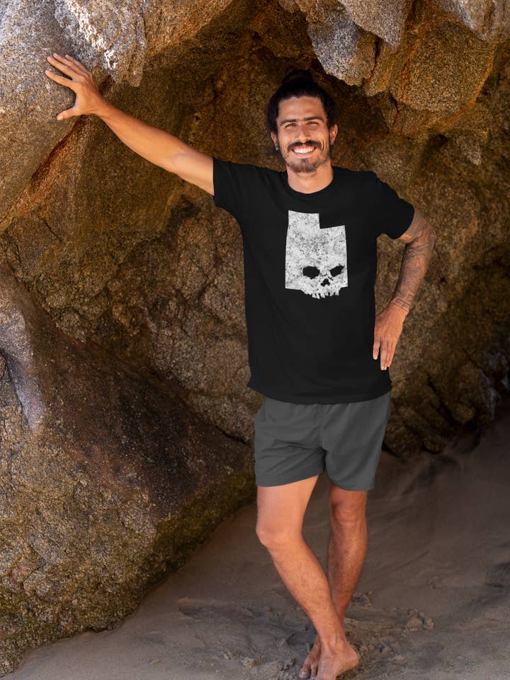 Utah Skull State for wholesale by United Skulls America