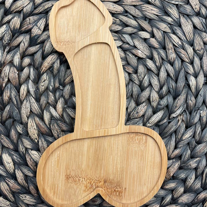 Dirty Grove by Hazel Grove Customs - Venta al por mayor Tablas de quesos - Tabla de embutidos para penes pequeños, tabla de despedida de soltera