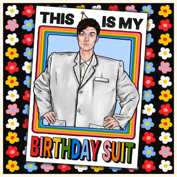 TALKING HEADS | David Byrne | Birthday Card for wholesale by GoochDoods