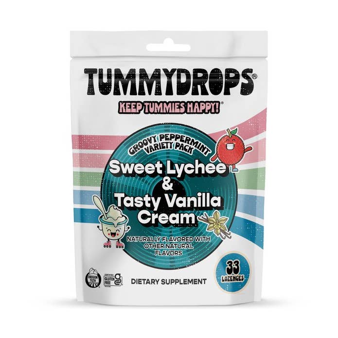 Tummydrops Groovy Peppermint Variety Pack for wholesale by Tummydrops