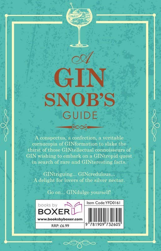 Boxer Gifts – wholesale Mixology and beverage – A Gin Snobs Guide1