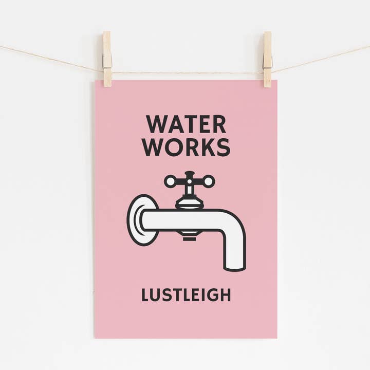 Timmy Loves – wholesale Art print – Customised Water Works A3 Art Print5