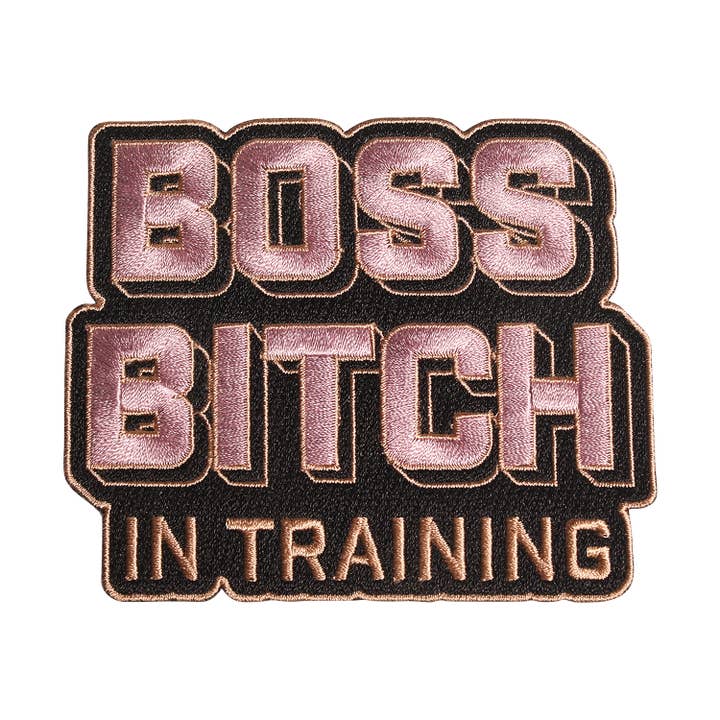 Boss Bitch in Training Patch for wholesale by Patches and Pins
