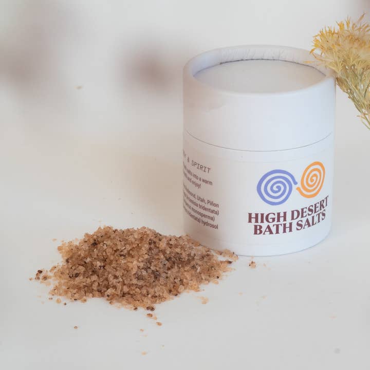 Sels de bain High Desert pour la vente par loam.earth