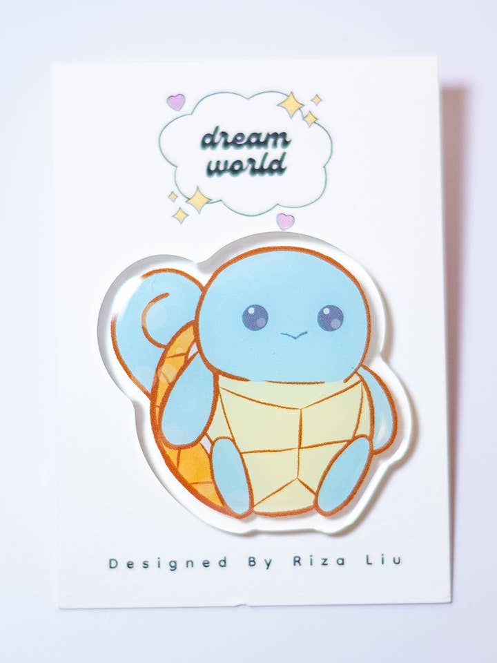 Squirt Acrylic Pin for wholesale by Dream World