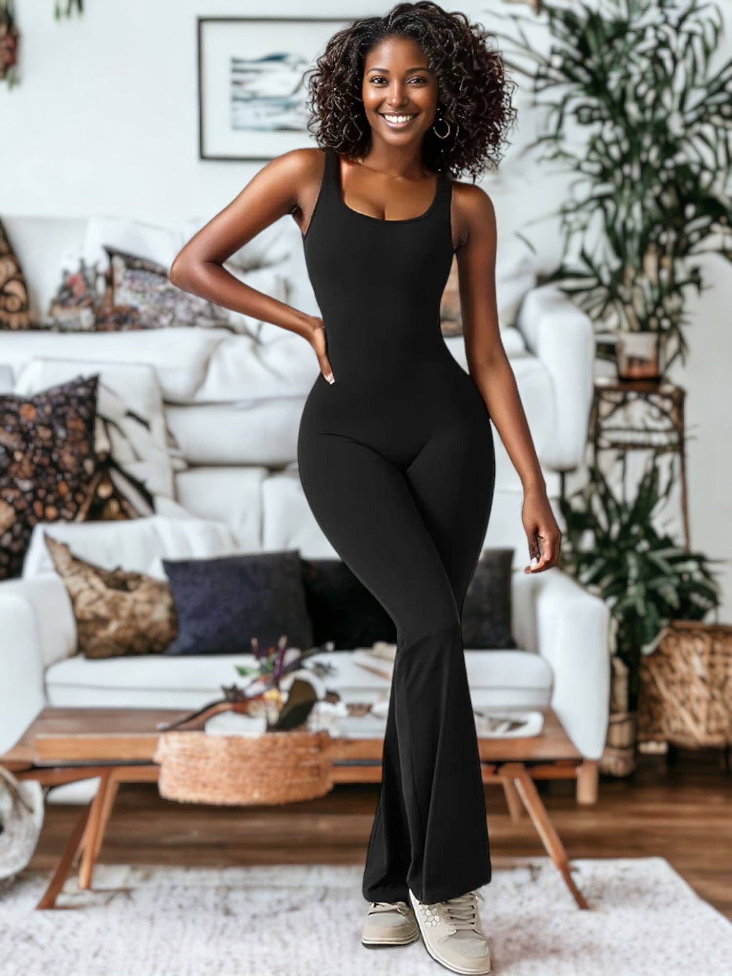 Active by Anna-Kaci - Wholesale Unitard - Women's - Hip Lifting Tight-Fitting Yoga One-Piece Fitness Clothes6