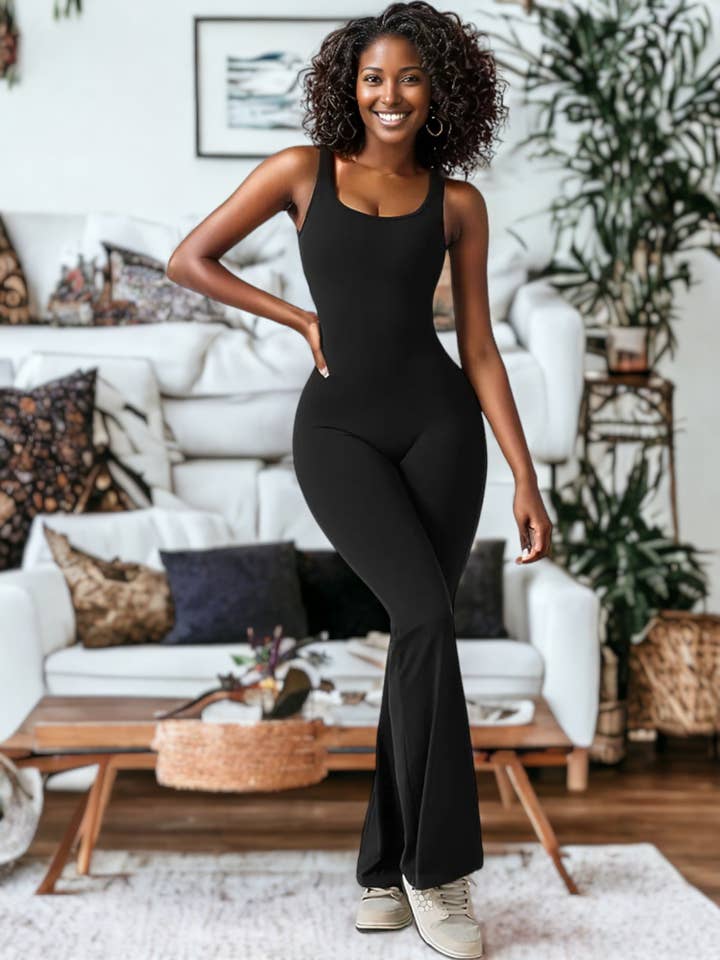 Active by Anna-Kaci - Wholesale Unitard - Women's - Hip Lifting Tight-Fitting Yoga One-Piece Fitness Clothes6