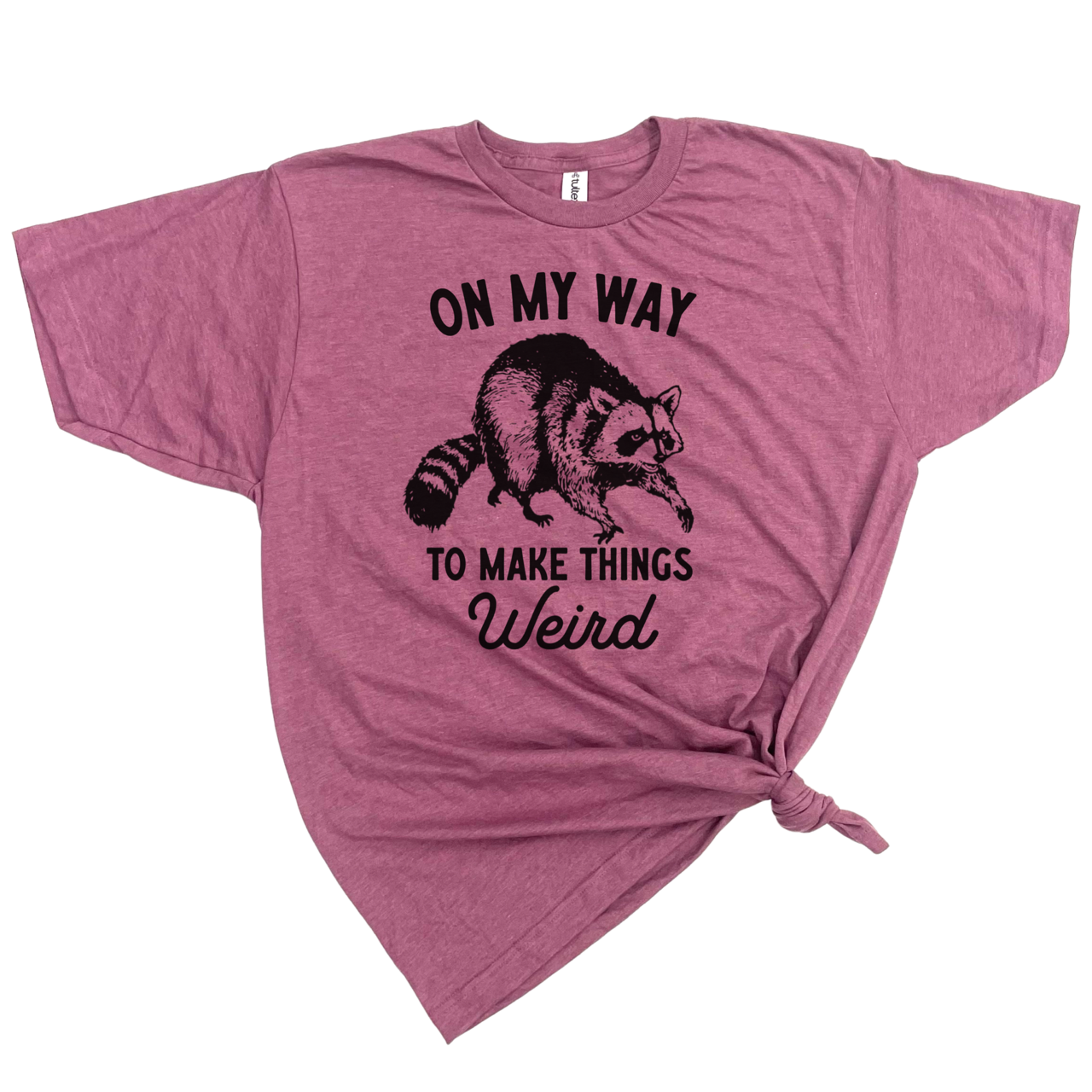 dkhandmade - Wholesale Screen Printed T-Shirt - Unisex - ON MY WAY TO MAKE THINGS WEIRD T-SHIRT7