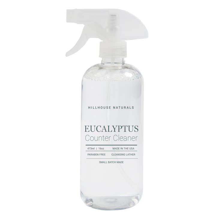 Eucalyptus Counter Top Cleaner 16oz. Ctn.6 for wholesale by Hillhouse Naturals/Field+Fleur