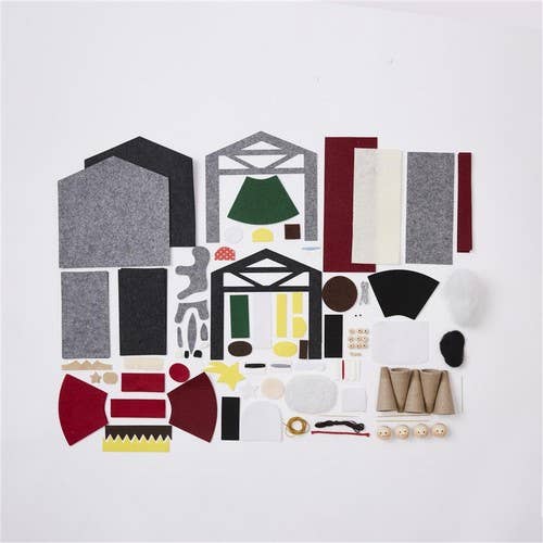 West Design Products - Wholesale Craft Supplies - Simply Make Felt Nativity Scene Kit1