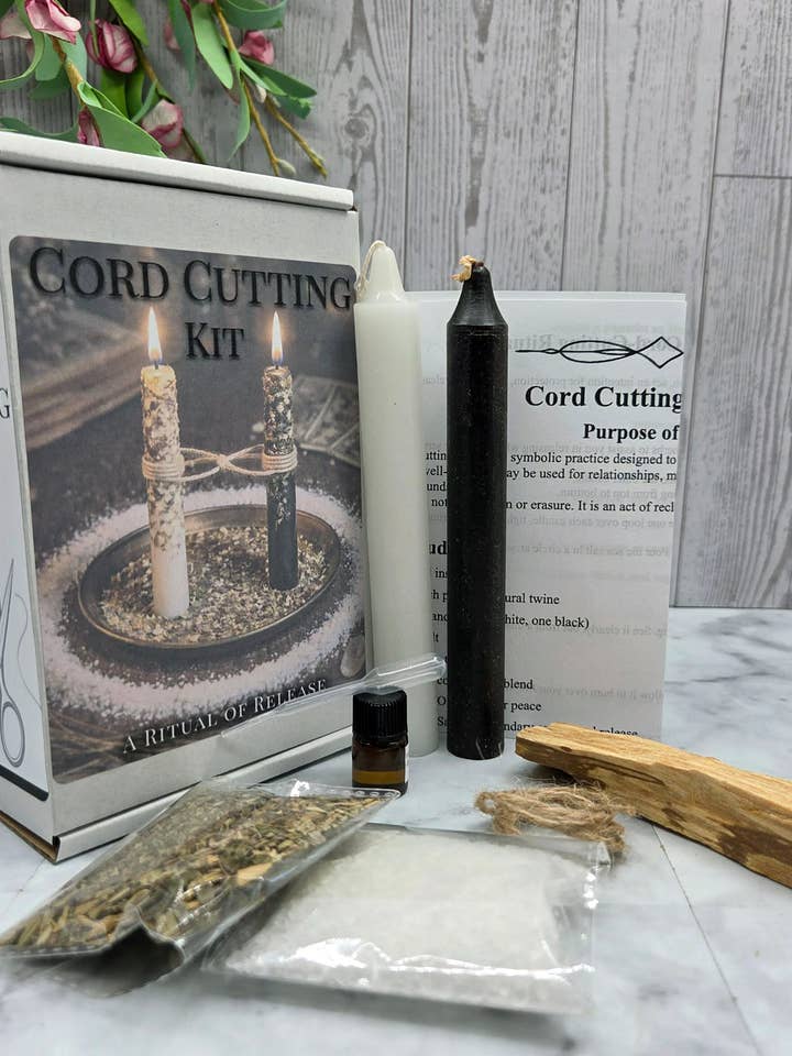 Cord Cutting Ritual Kit – Energetic Release & Boundary Ritua for wholesale by Mystical Roots