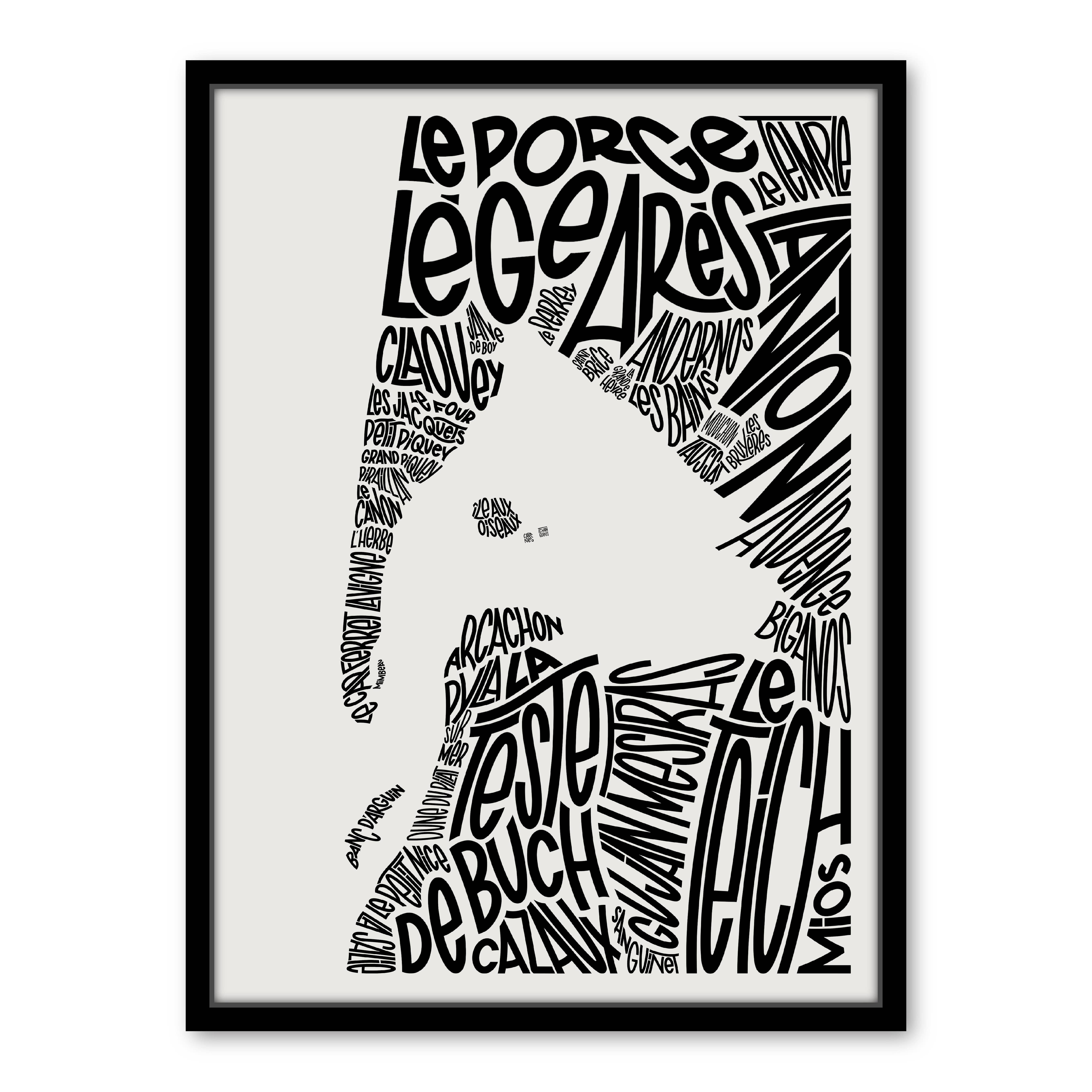 Les Petits Plans – wholesale Poster – Bassin d'Arcachon7