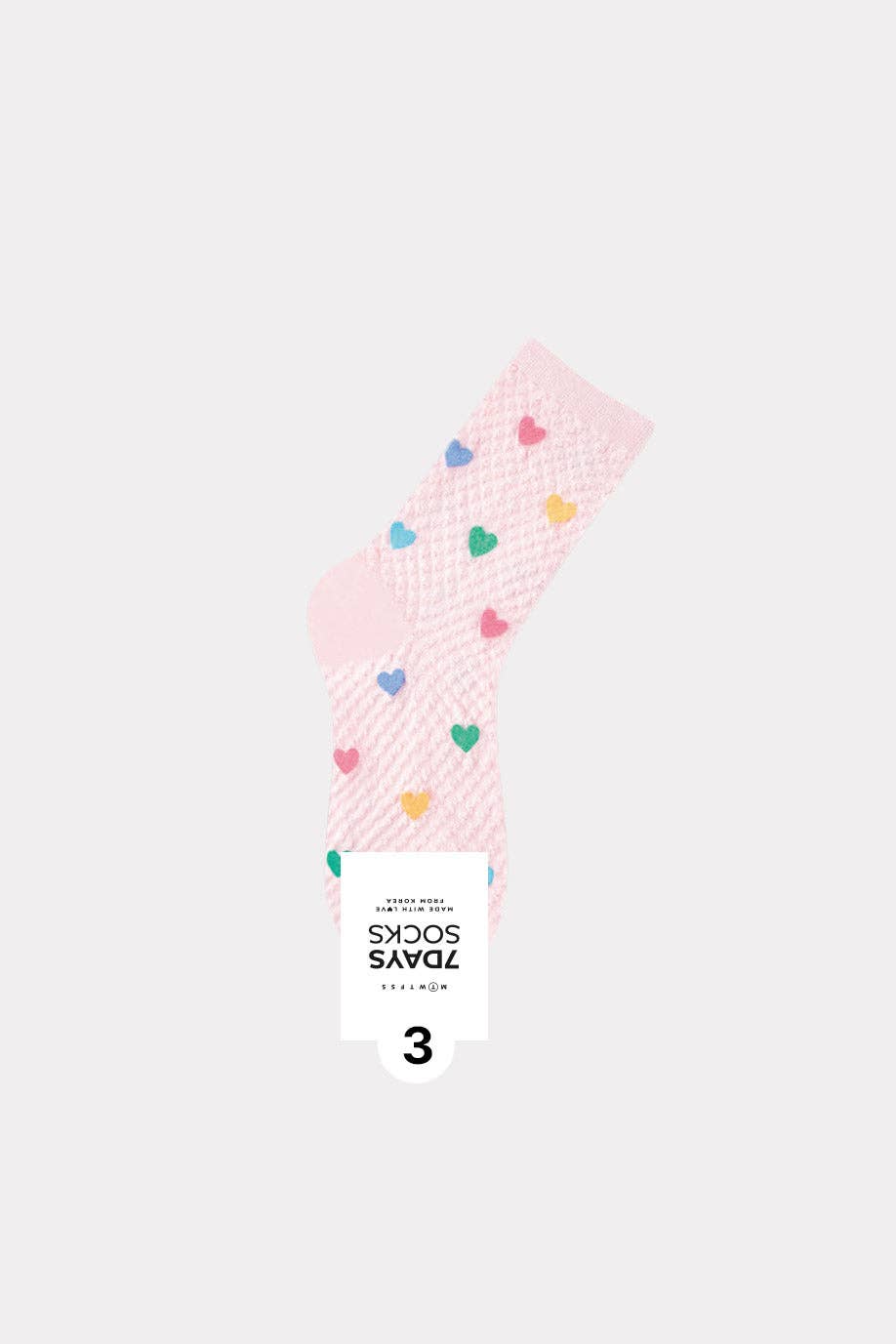 7DAYSSOCKS - Wholesale Socks - Women's - Women's Heart Pattern Netting Thread Crew Socks1