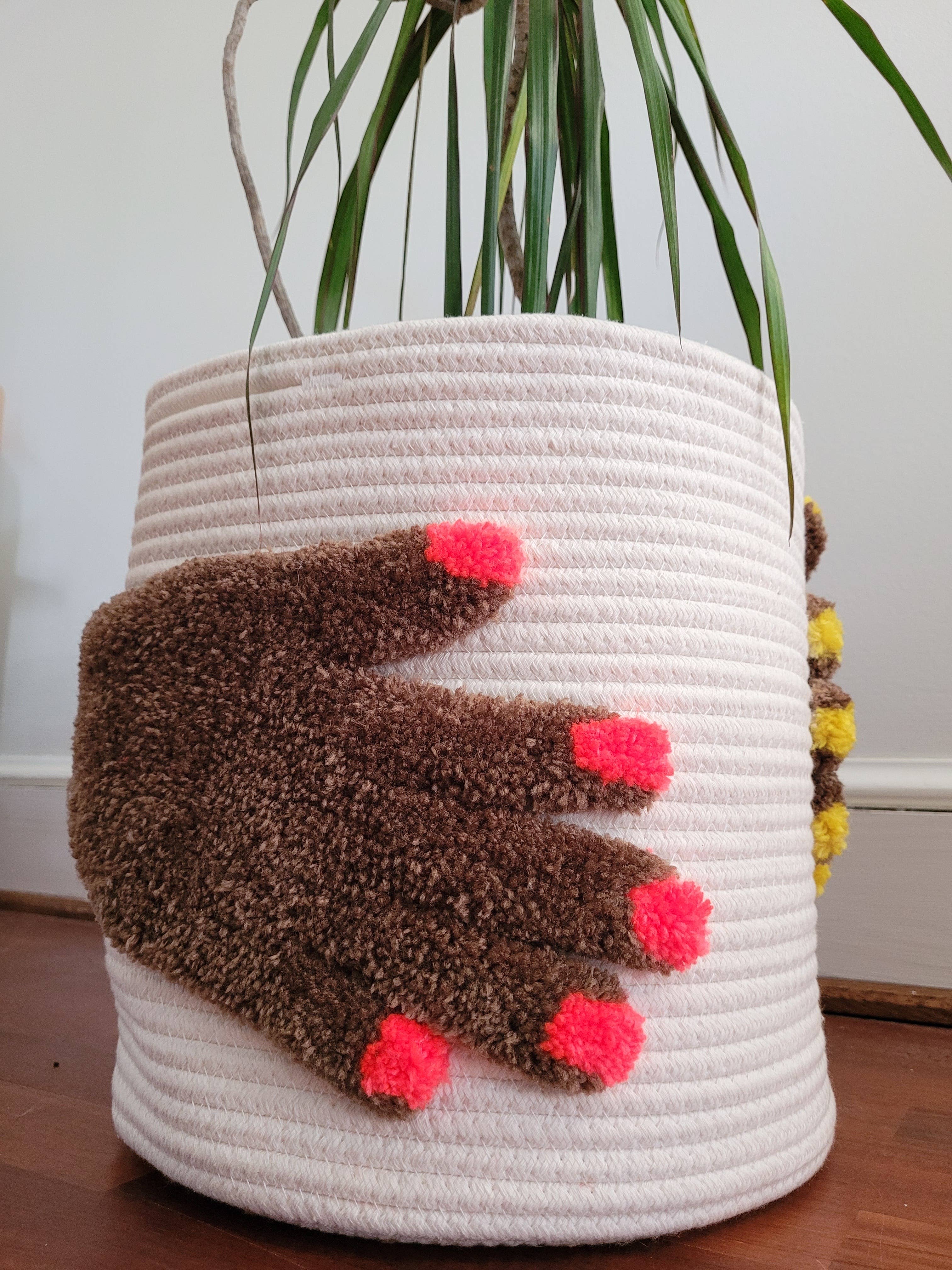 Good to Know You - Wholesale Basket - 13" Tufted Basket - Hug3