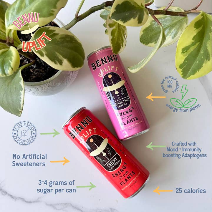 Uplift Bundle (12 Pack) for wholesale by Bennu Bev Co.