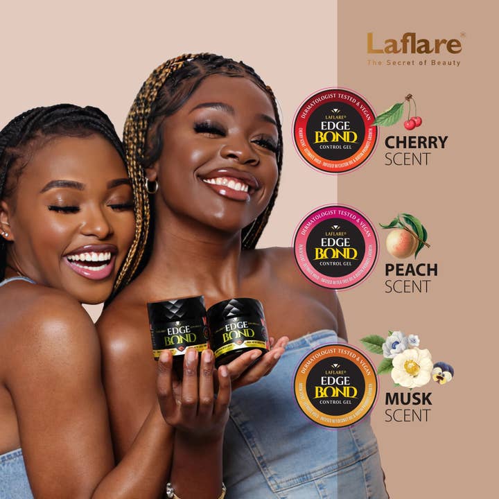 Laflare - Wholesale Hair Styling Gel/Mousse - Edge Bond Travel Size Hair Styling8