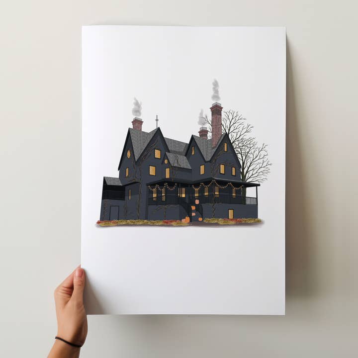 Inspirado en la ficción - Funeraria de brujas para venta al por mayor de Fox Burrow Designs