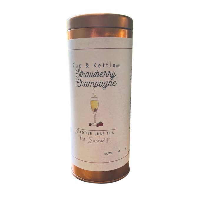 Cup & Kettle Tea - Wholesale Tea Bags - Strawberry Champagne Tea Sachets
