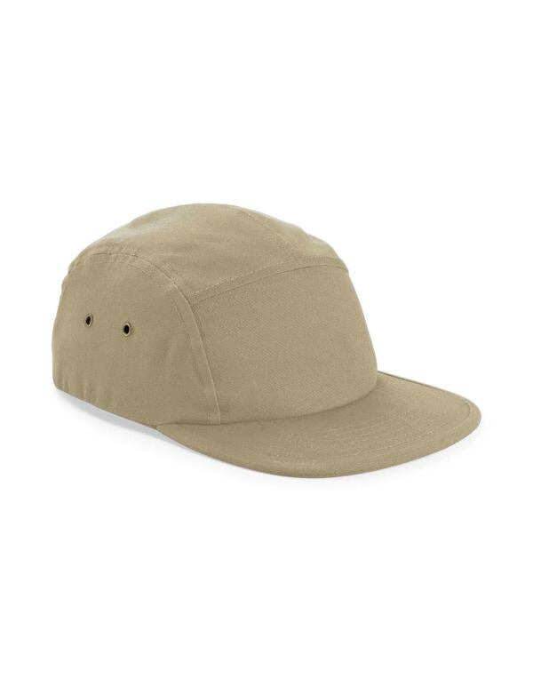 Logo Free Clothing - Wholesale Flat Brim Cap - Unisex - Beechfield Canvas 5 Panel Camper Cap | Cotton | Flat Peak | Unisex | 5 Colours | One Size2