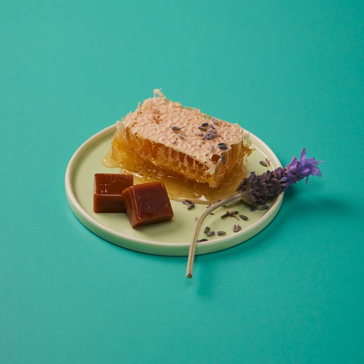 Le Bon Garcon - Caramels - Wholesale Caramel - Honey Lavender Caramels, Pink Floral Gift Box 6oz2