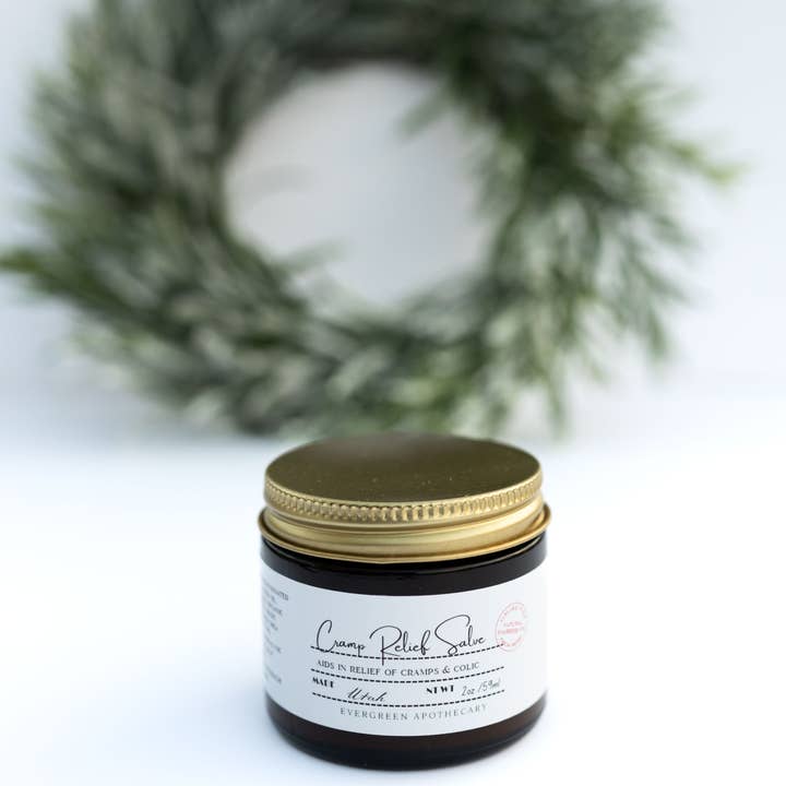 Evergreen Apothecary - Wholesale Solid Lotion - Menstrual Cramp Salve