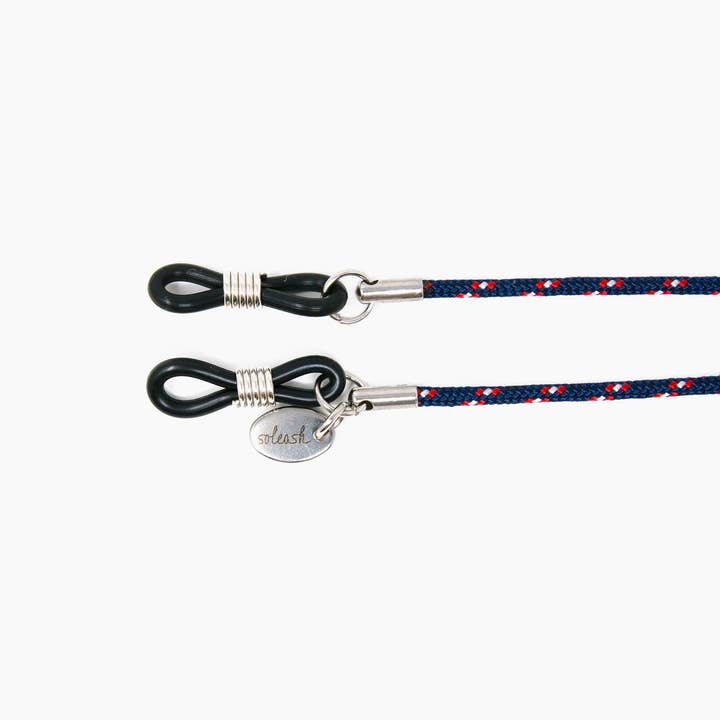 Mørkeblåt brillebånd SAILOR soleash®, håndlavet for engroshandel hos soleash