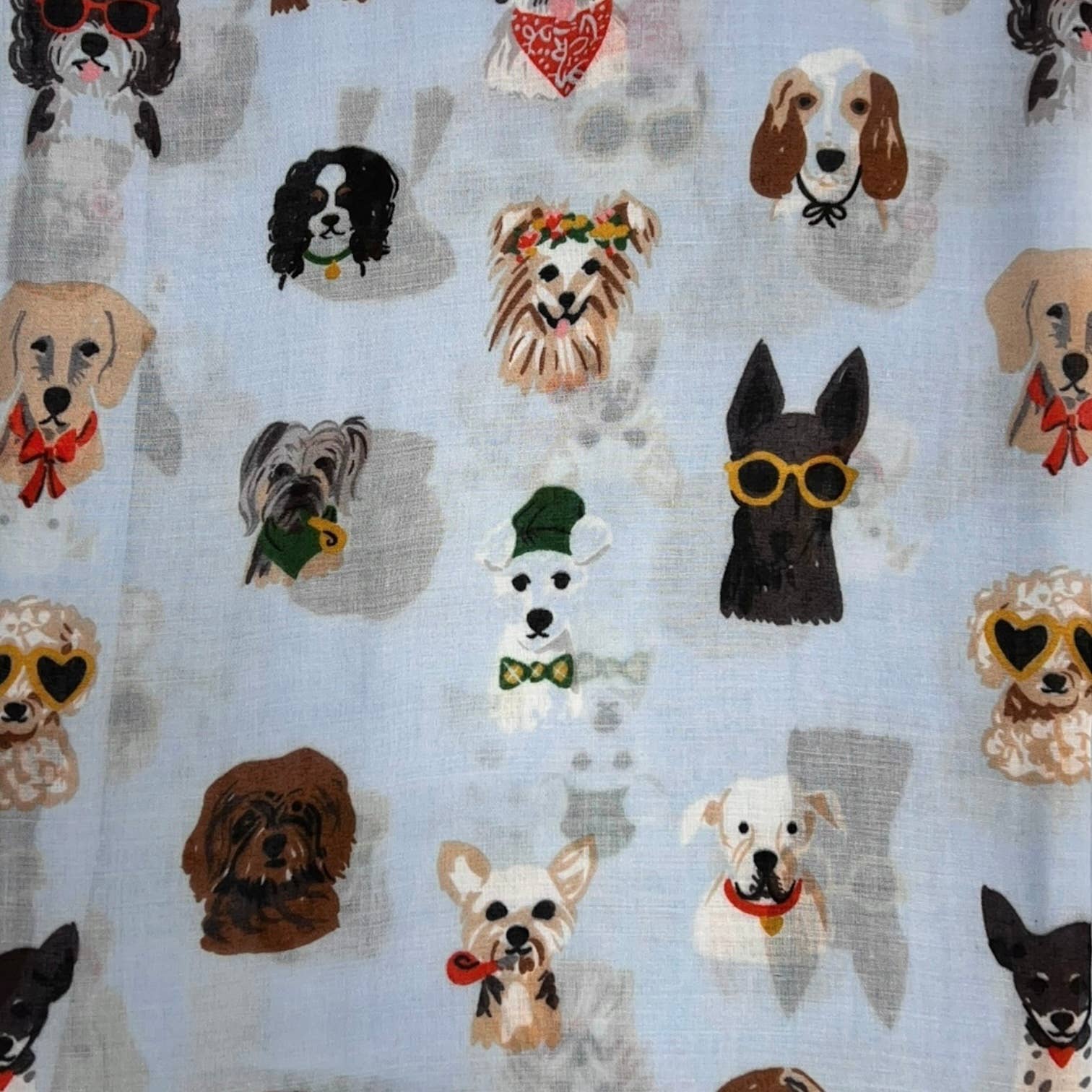 London Scarves - Wholesale Scarf - Women's - Dogs Print Wearing Accessories
2