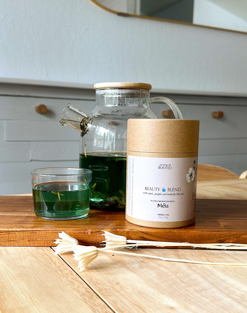 Growing Up Rooted - Wholesale Loose Tea - Beauty Loose Leaf Herbal Tea | Skin Health & Radiance Blend3