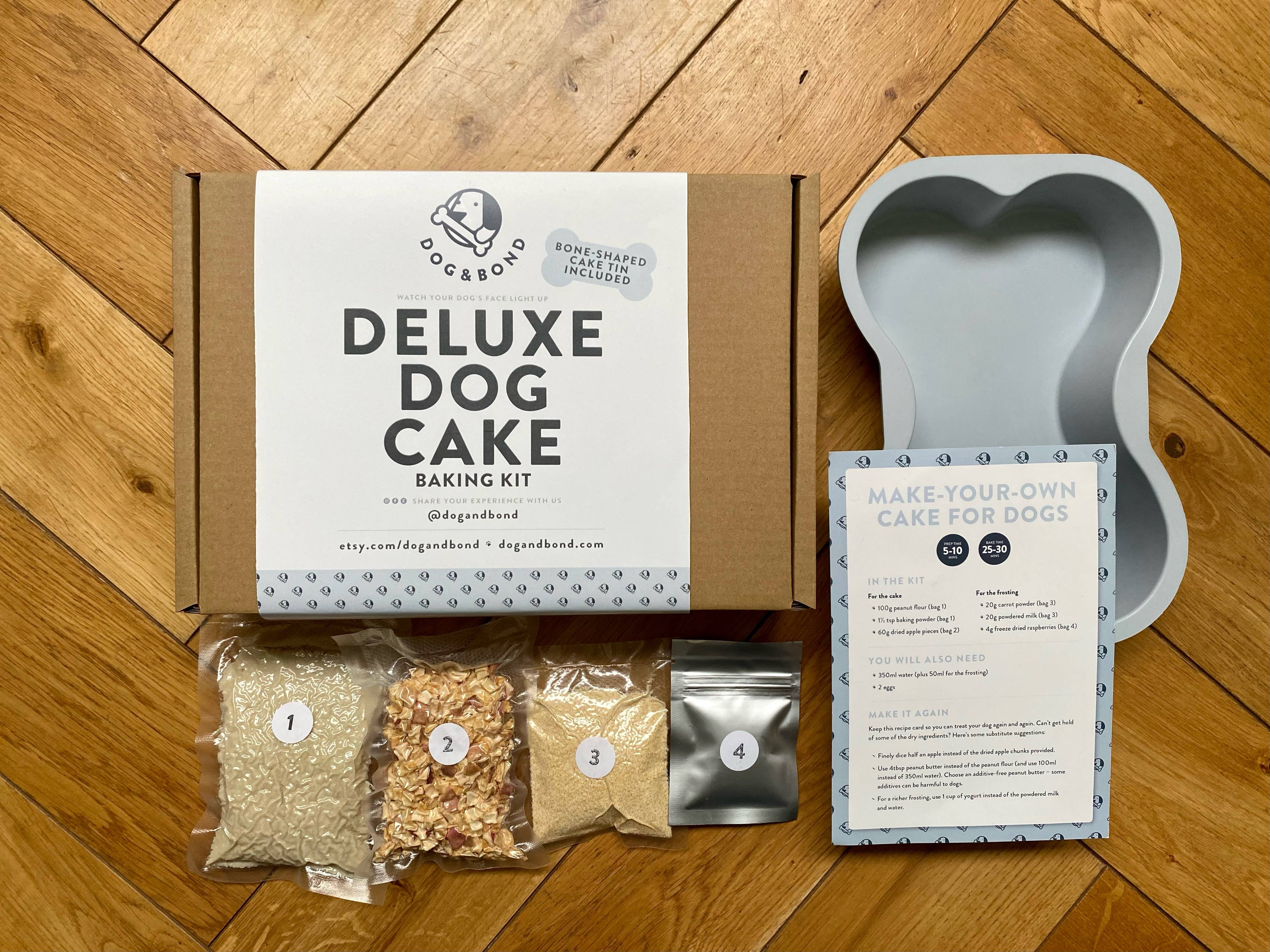 Dog & Bond – Award-Winning Pet Gifts & Dog Treat Kits – wholesale Pet treats – Dog – DELUXE DOG CAKE BAKING KIT1