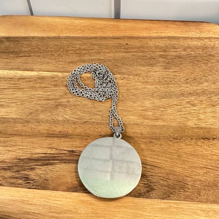 Three Dandelion Wishes - Wholesale Pendant/Charm Necklace - Hand Painted Pendant Necklace8