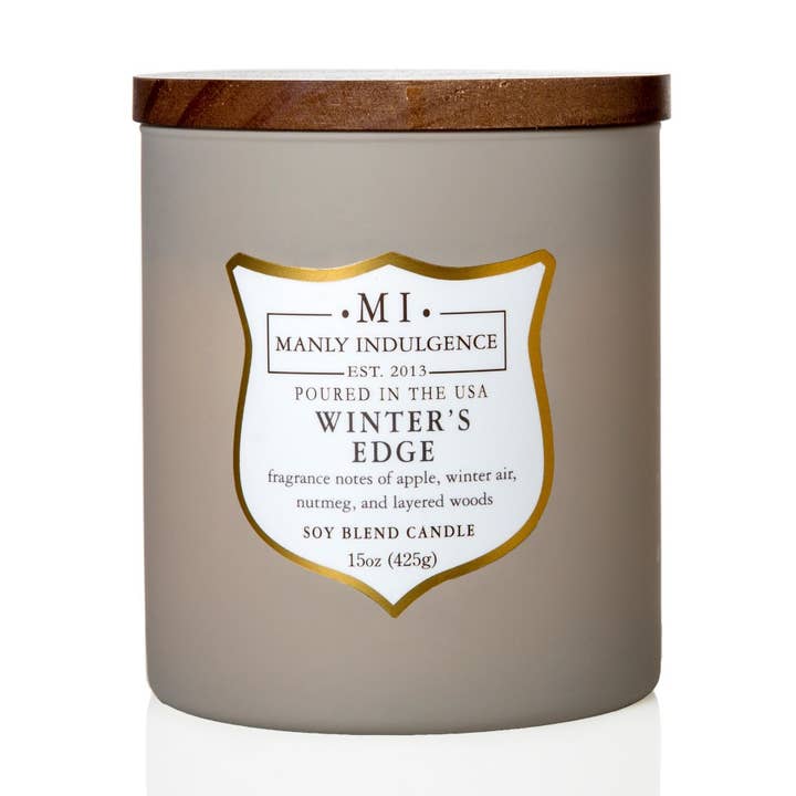 Bougie parfumée Winters Edge 425G pour la vente par Colonial Candle DE