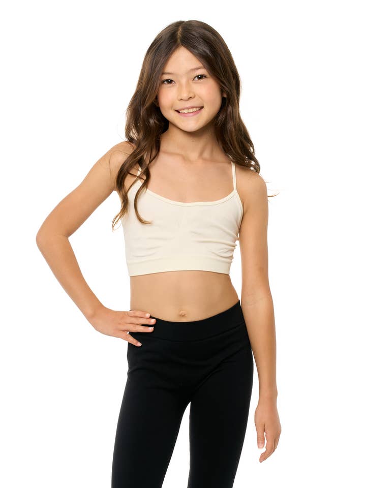Malibu Sugar - Wholesale Underwear - Kids - Racerback Bra Cami Girls One Size