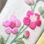 Quince Fables - Wholesale Fashion Headband - Women's - Spring Floral Embroidered Headband, Jasmine Collection