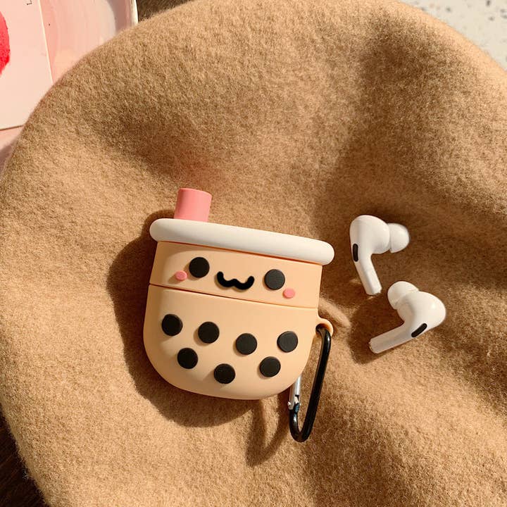 Boba Milk Tea AirPods Pro Case for wholesale by Bubble Tea Club