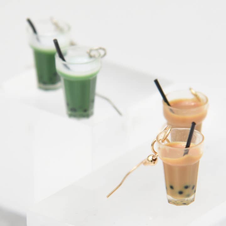 Bubble Tea Earrings for wholesale by Chiffonier