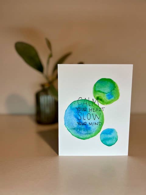 Well Wishes Series - Calm Your Heart for wholesale by Ink + Splash