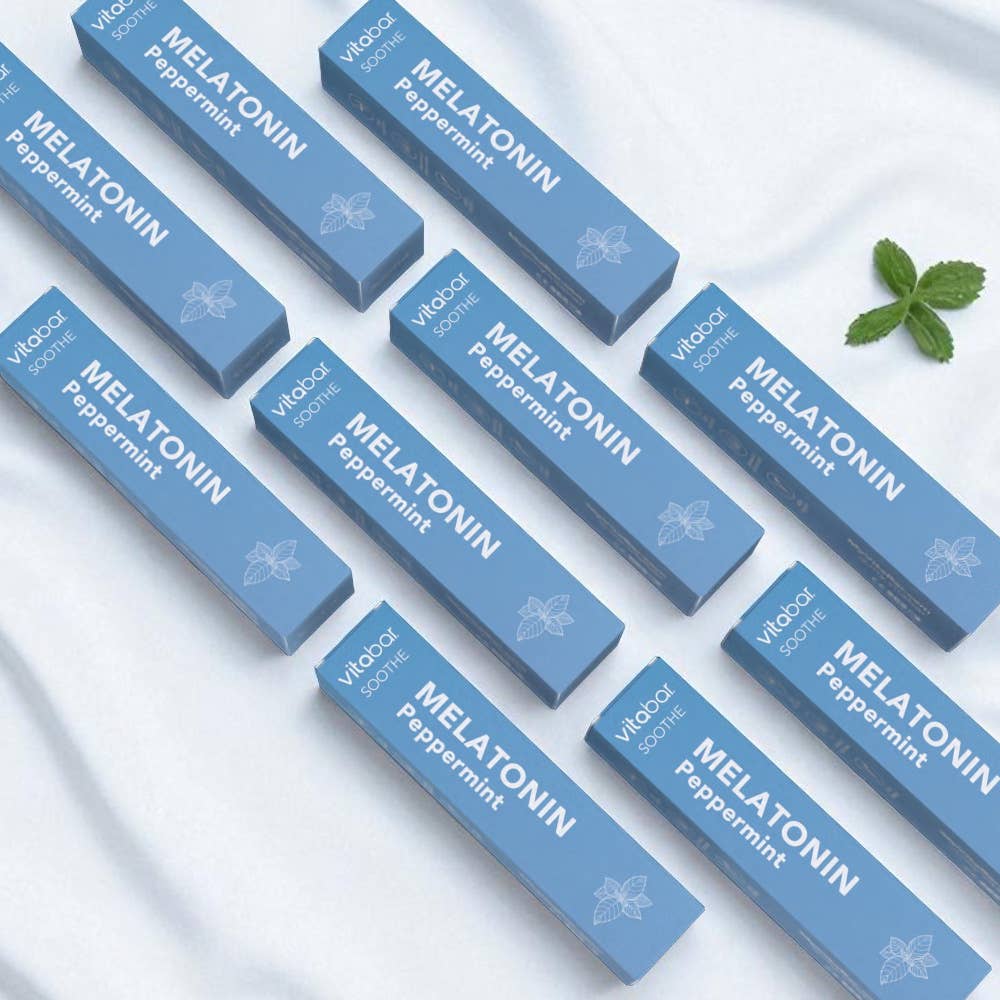 VitaBar - Wholesale Oral Supplement/Vitamin - SOOTHE - Melatonin - Peppermint Flavor 10-PACK3