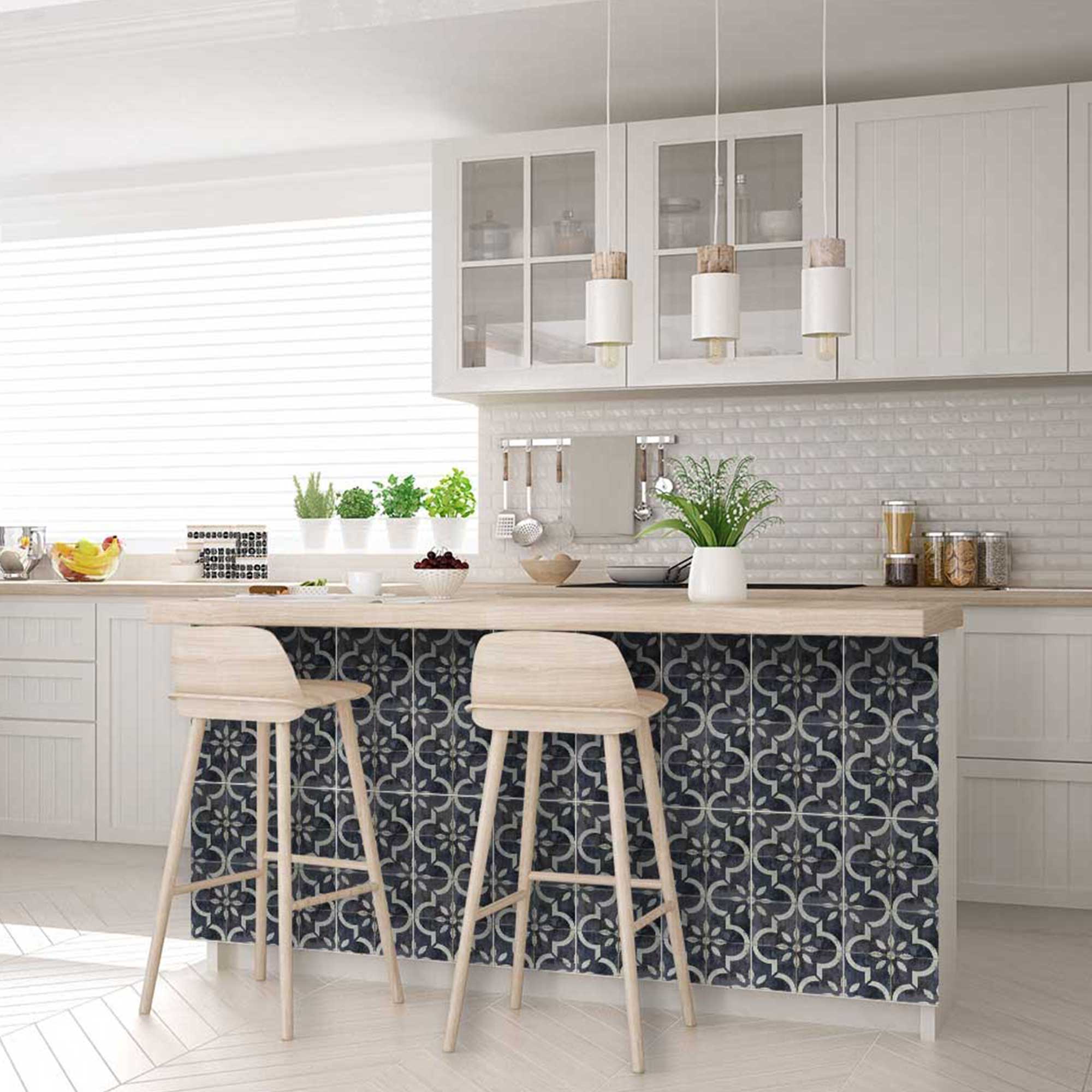 Mi Alma LLC - Wholesale Wall Tile - Transform Your Kitchen with DIY Peel and Stick Backsplash Model - R406