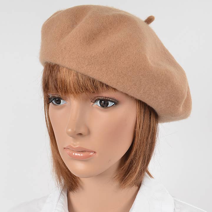 3AM BY H&D ACCESSORIES - Wholesale Beret – Women's - European Style Beret23