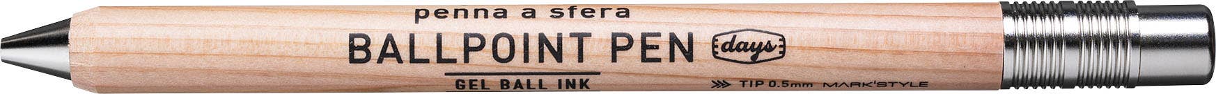 MARK'S Inc. - Wholesale Pen - Gel Wood Ballpoint Pen, Round Barrel3