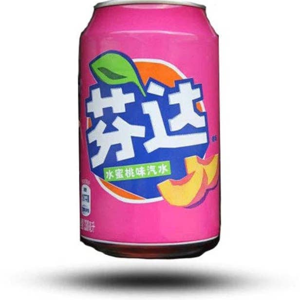 Pops Distro Inc – wholesale Soda/kolsyrad dryck – Fanta Persika (330 ml) (Kina) 6-pack