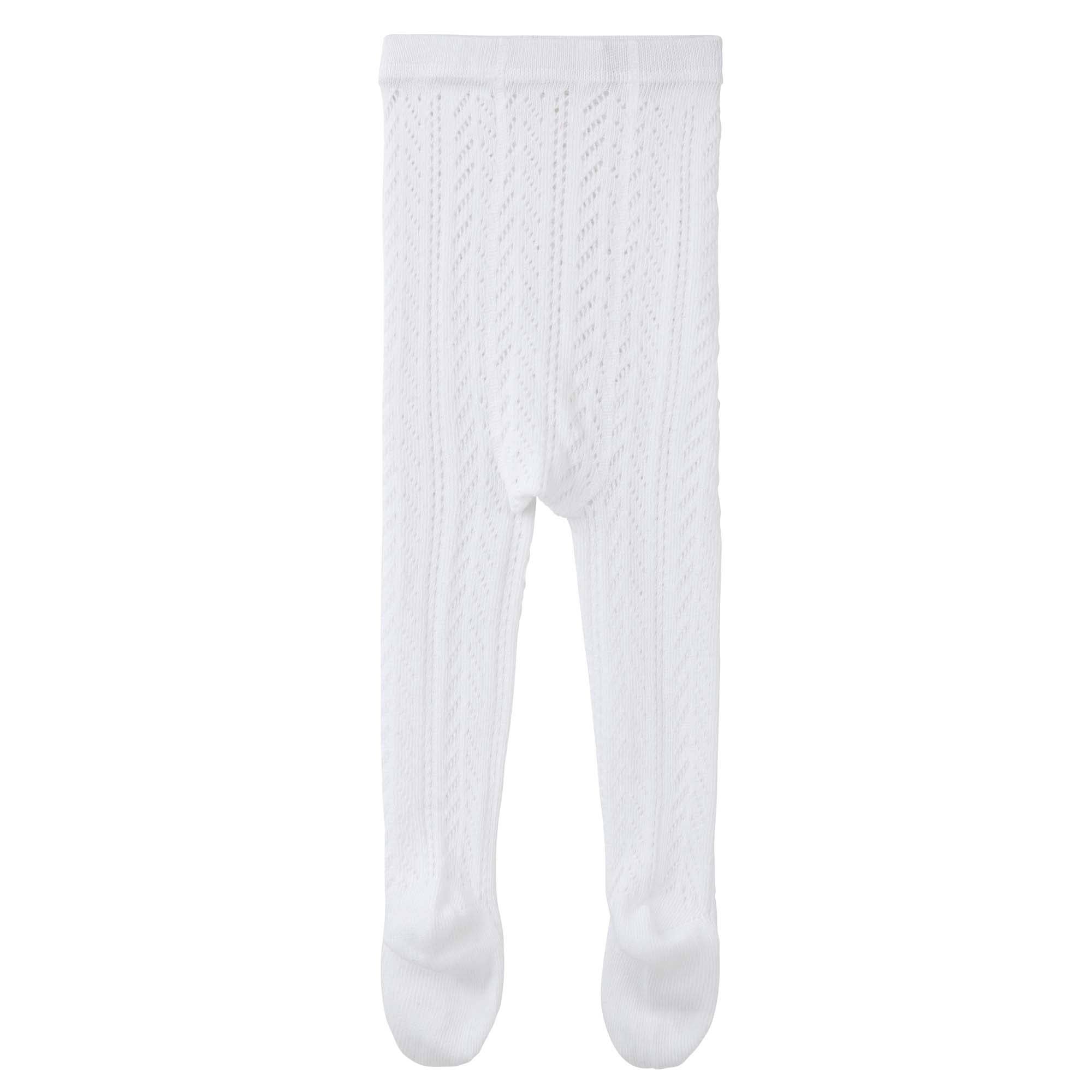 Designer Kidz - Wholesale Tights - Kids - Textured Knit Tights - Ivory1