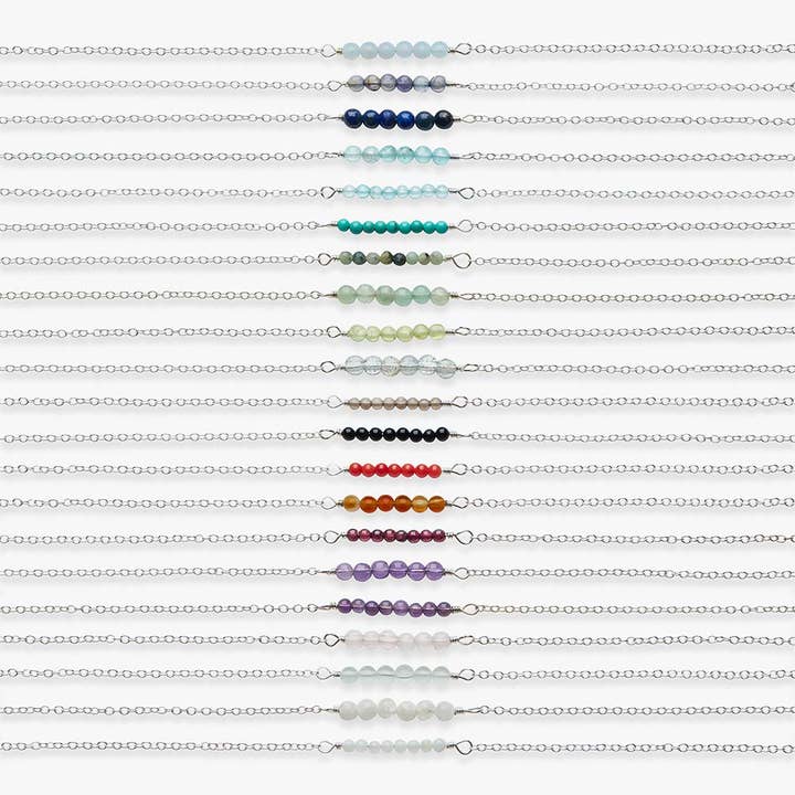 Bracelet en argent avec pierres précieuses Smooth Pebble pour la vente par Koi Atelier