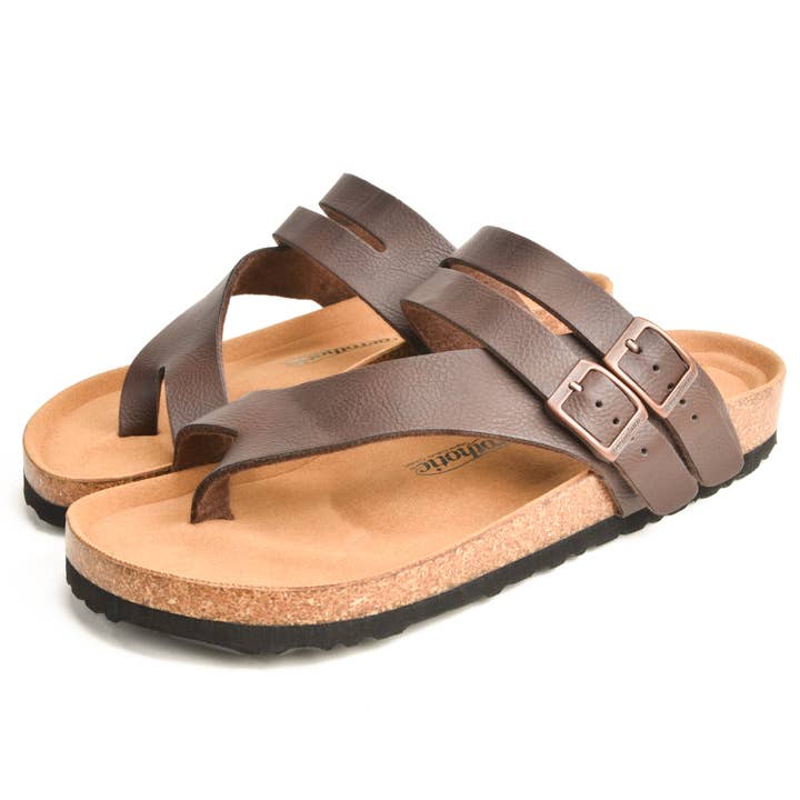 Aerothotic - Wholesale Sandals - Women's - Aerothotic Kaizen Split Toe Comfortable Slides for13