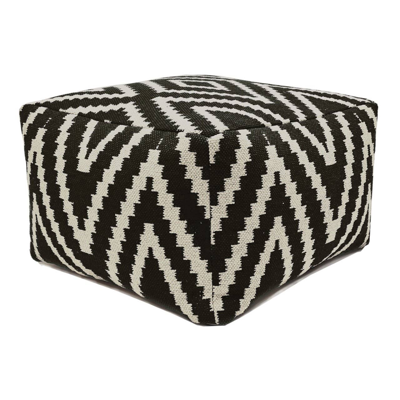 Voglrieder - Wholesale Pouf - Footstool 55 x 37 x 55 cm Pouf Kilim Bode42