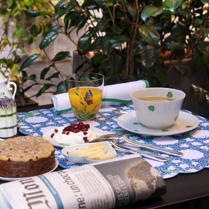 Table set - Celestial Lavender for wholesale by PARESSE PARIS