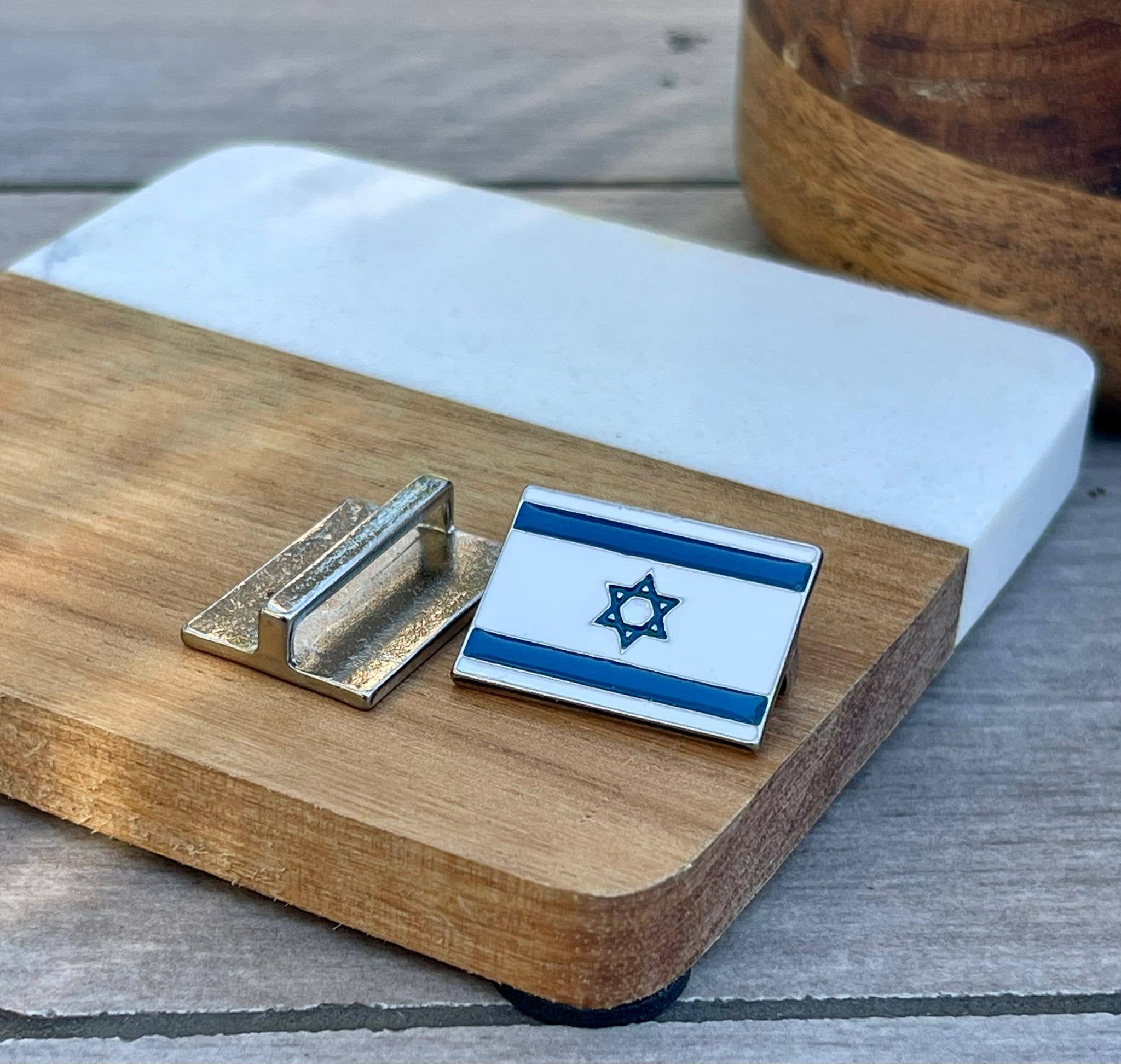 Koch La Ni Jewelry - Wholesale Individual Charm/Pendant - Israeli Flag Watch Band Charm – For Apple & Smartwatch9